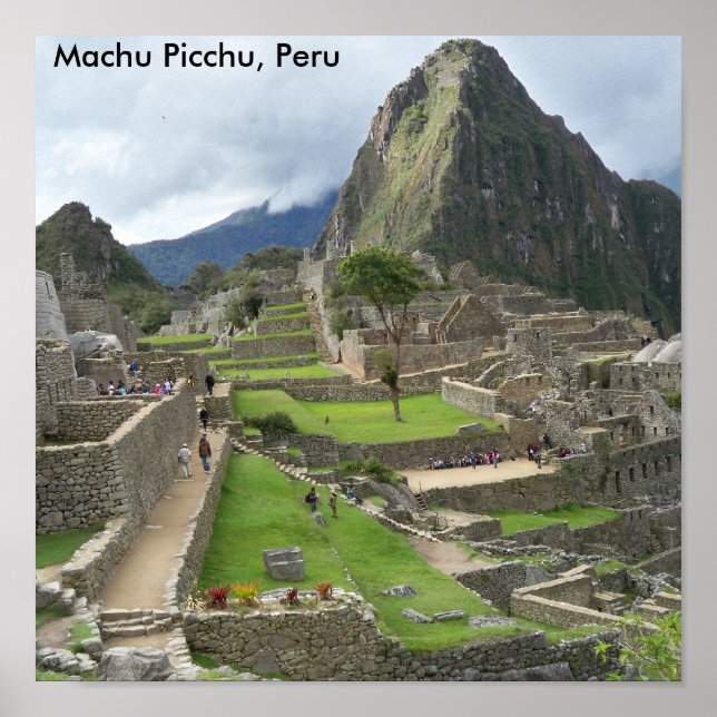 Machu Picchu  Print (Front)