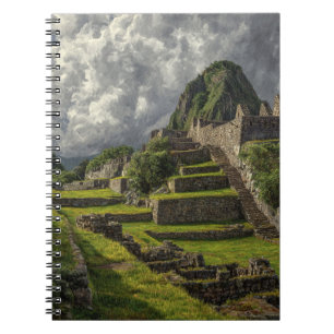 Machu Picchu Ruins Notebook