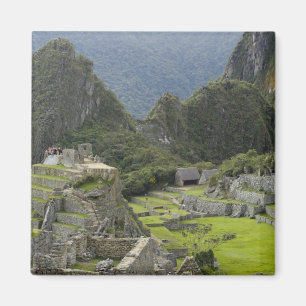 Machu Picchu, ruins of Inca city, Peru. 2 Magnet