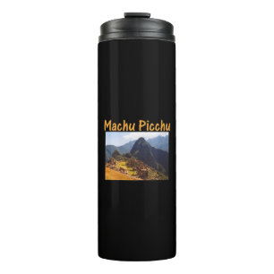 Machu Picchu Ruins Peru Sunrise Thermal Tumbler