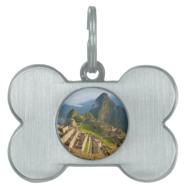 Machu Picchu ruins Pet Tag (Front)