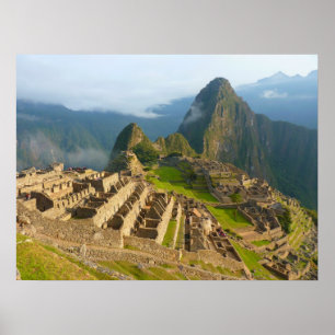 Machu Picchu ruins Poster
