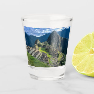 Machu Picchu Shot Glass