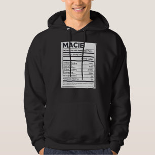 Macie Nutrition Information Problem Solving Hard W Hoodie