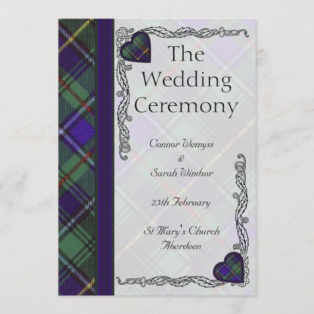 MacInnes Scottish Tartan Program (Front)