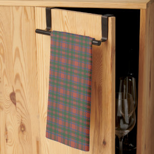 MacIntosh Clan Ancient Original Scottish Tartan Tea Towel