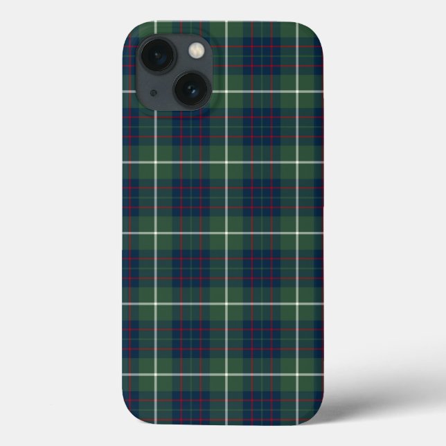 MacIntyre Clan Green Hunting Tartan Case-Mate iPhone Case (Back)