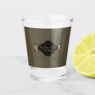 MacIntyre Hunting Weather Original Scottish Tartan Shot Glass