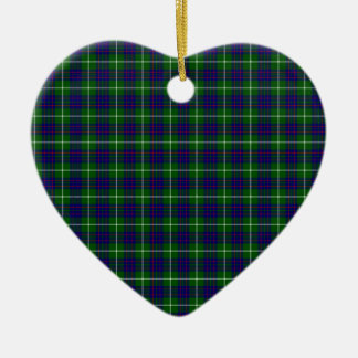 MacIntyre Tartan Ceramic Tree Decoration