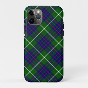 MacIntyre tartan green blue plaid iPhone 11 Pro Case