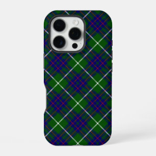 MacIntyre tartan green blue plaid iPhone 16 Pro Case