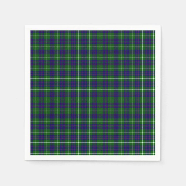 MacIntyre Tartan Napkin (Front)