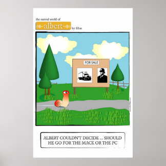 Mack or PC Poster