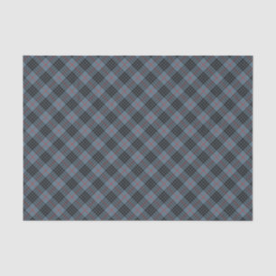 Mackay Blue Tartan Plaid Pattern Tissue Paper
