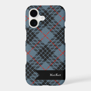 MacKay Blue Tartan Plaid Scottish Pattern