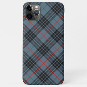 MacKay Blue Tartan Plaid Scottish Pattern iPhone 11 Pro Max Case
