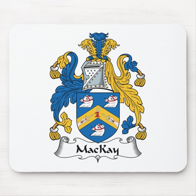MacKay Family Crest Mouse Pad (Front)