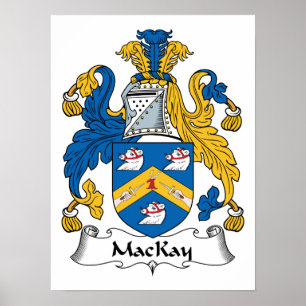 MacKay Family Crest Poster
