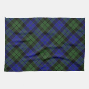 MacKay Green Scottish Clan Tartan Plaid Tea Towel