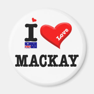 MACKAY - I Love Magnet