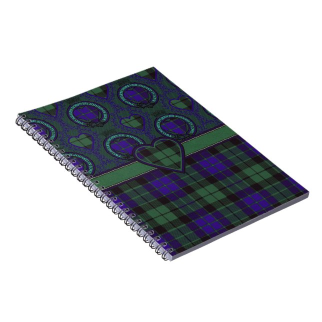 Mackay Scottish tartan Notebook (Right Side)
