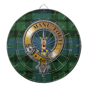 MacKay Tartan & Badge Dartboard