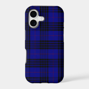 MacKay tartan blue black plaid