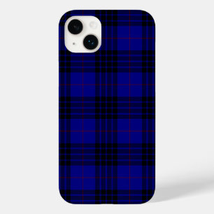 MacKay tartan blue black plaid Case-Mate iPhone 14 Plus Case