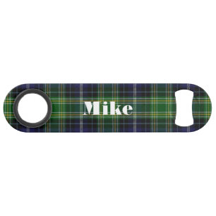 MacKellar Plaid Custom Speed Bottle Opener
