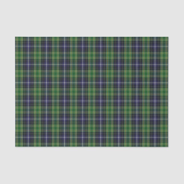 MacKellar Tartan Plaid Tissue Paper (Front)