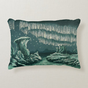 MacKenzie - Aurora Borealis in High Latitudes Decorative Cushion