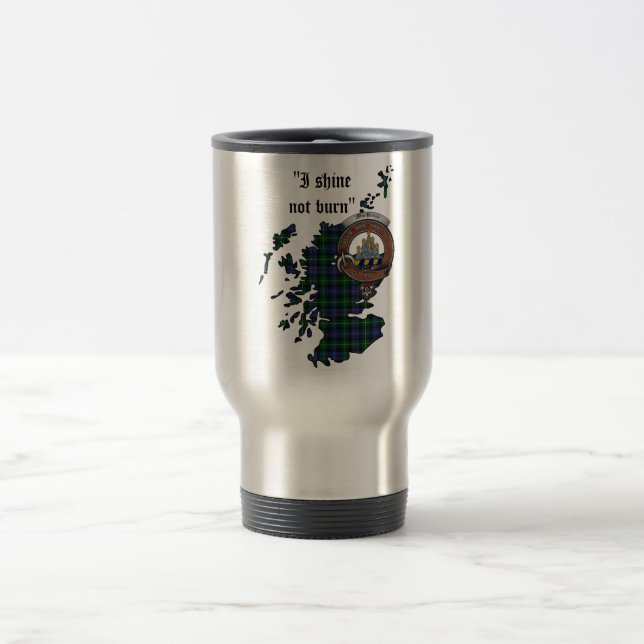 MacKenzie Clan Badge Travel Mug (Center)