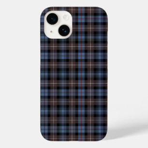 Mackenzie Clan Brown and Blue Reproduction Tartan Case-Mate iPhone 14 Case