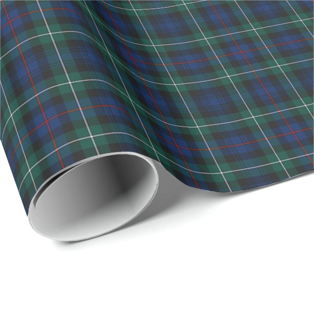 Mackenzie Clan Tartan Wrapping Paper (Roll Corner)