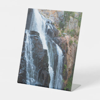 Mackenzie Falls, Grampian National Park, Victoria Pedestal Sign