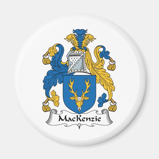 MacKenzie Family Crest Magnet (Front)