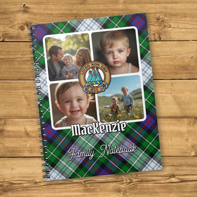 MacKenzie Family Photo Collage Notebook (Creator Uploaded)