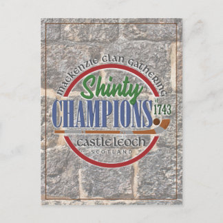 MacKenzie Gathering Shinty Outlandish Postcard