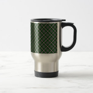Mackenzie/McKenzie Clan Tartan Designed Print Travel Mug
