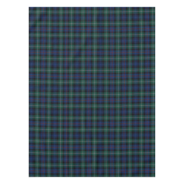 MacKenzie Scottish Clan Plaid Tartan Tablecloth (Front)