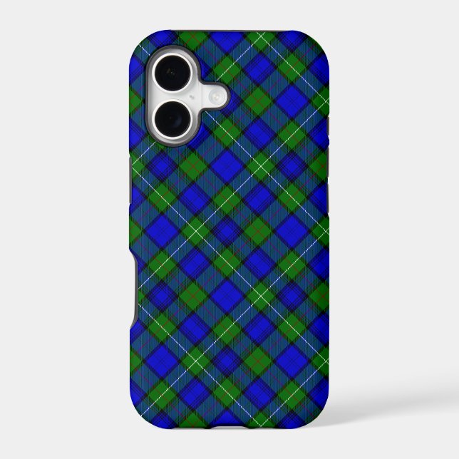 MacKenzie tartan blue green plaid (Back)