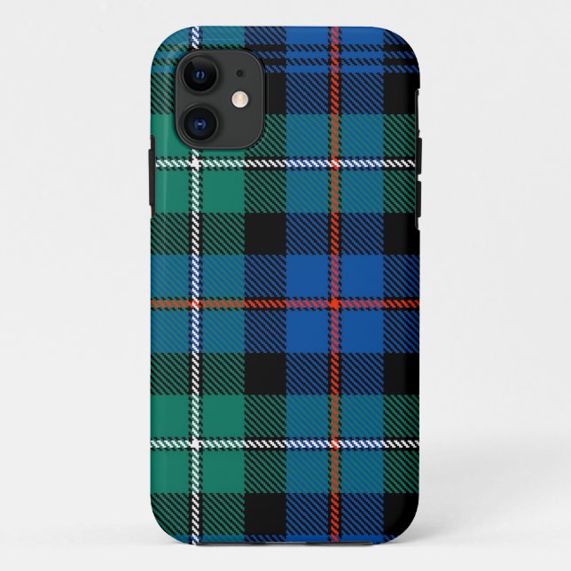 MacKenzie Tartan iPhone 5/5S Barely There Case (Back)