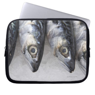 Mackerel fish, fresh catch of the day laptop sleeve