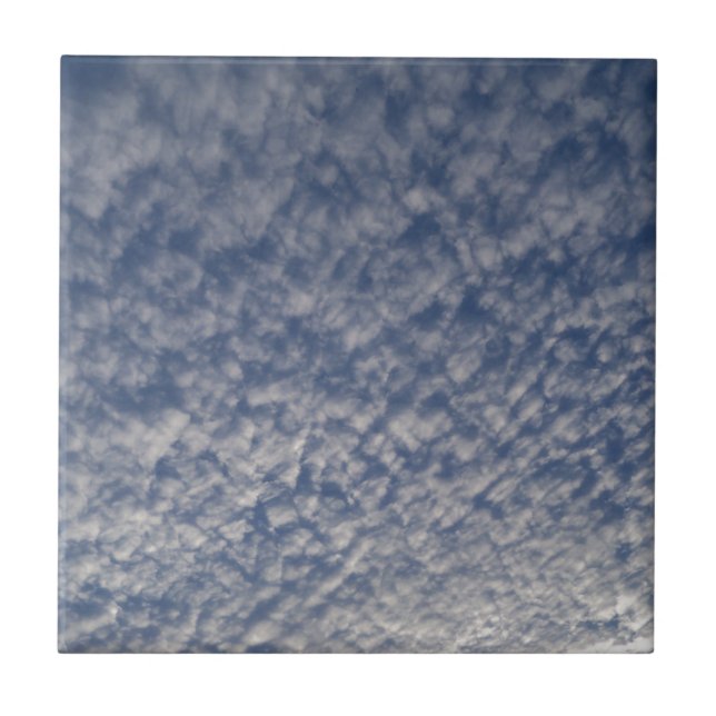 mackerel sky ceramic tile (Front)
