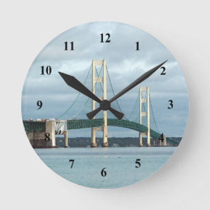 Mackinac Bridge Clock