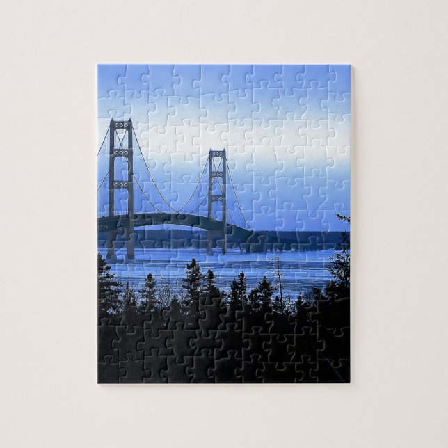 Mackinac Bridge Jigsaw Puzzle (Vertical)