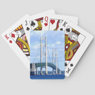 "Mackinac Bridge Playing Cards" Cards