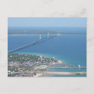 Mackinac Bridge Postcard