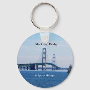 Mackinac Bridge St. Ignace key chain