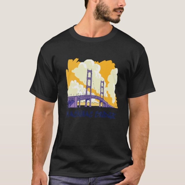 Mackinac Bridge T-Shirt (Front)